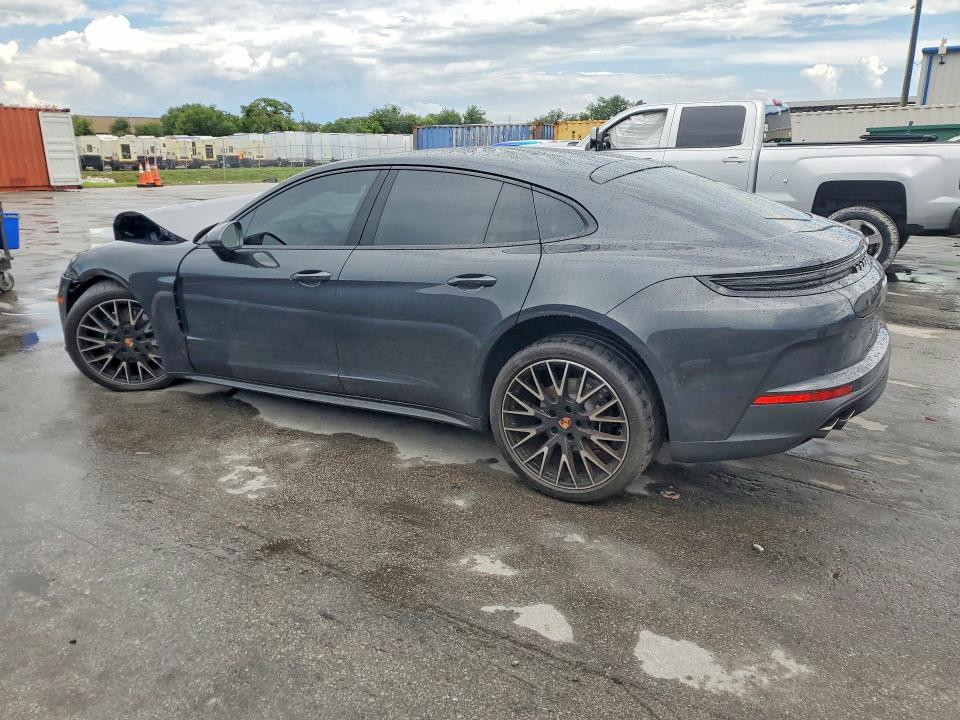 2025 Porsche Panamera VIN WP0AA2YA7SL011380 COPART salvage auction — FRONT END, Fl - Cert Of Title Slvg Rebuildable, sold $31,000 on 2026-07-30 (photo 2)