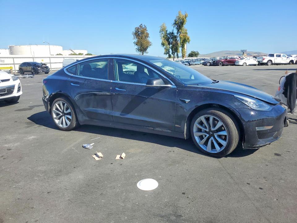 2018 Tesla Model 3 VIN 5YJ3E1EA9JF009305 COPART salvage auction — FRONT END, Ca - Salvage Certificate, sold $4,600 on 2026-07-15 (photo 4)
