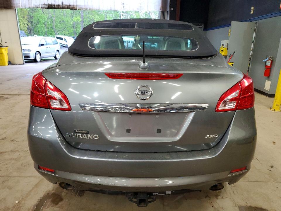 2014 Nissan Murano VIN JN8AZ1FY7EW300978 COPART salvage auction — FRONT END, Fl - Certificate Of Title, sold $3,550 on 2026-07-10 (photo 6)