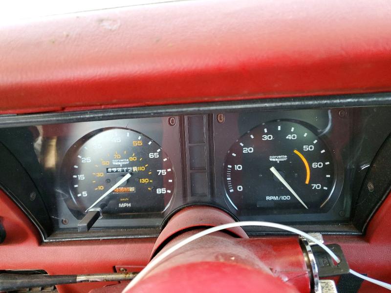 1981 Chevrolet Corvette VIN 1G1AY8766BS429715 COPART salvage auction — MINOR DENT/SCRATCHES, Va - Certificate Of Title, sold $8,600 on 2026-07-28 (photo 9)