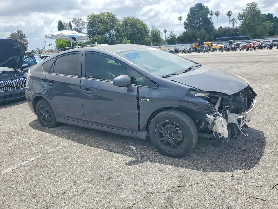 2013 Toyota Prius VIN JTDKN3DUXD5627922 COPART salvage auction — FRONT END, CA - SALVAGE CERTIFICATE, sold $1,550 on 2026-07-24 (photo 4)
