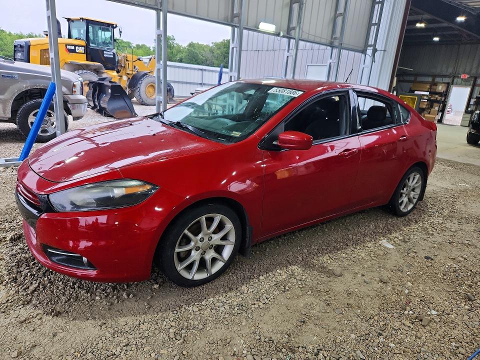 2013 Dodge Dart VIN 1C3CDFBH6DD149734 COPART salvage auction — HAIL, Mo - Salvage Certificate Of Title, sold $70 on 2026-09-08 (photo 1)