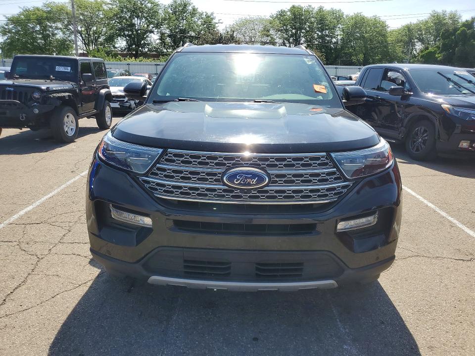 2020 Ford Explorer VIN 1FMSK8FH0LGC02438 COPART salvage auction — FRONT END, Oh - Cert Of Title-Repossession (P), sold $9,300 on 2026-07-29 (photo 5)