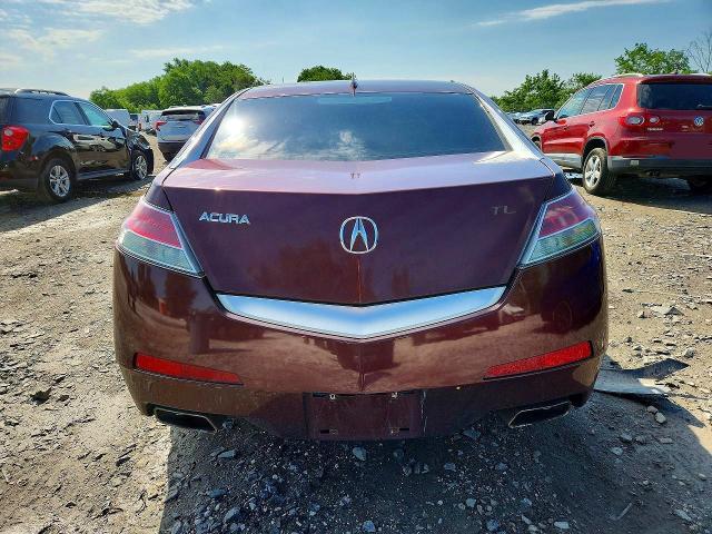 2009 Acura Tl VIN 19UUA86209A015029 COPART salvage auction — FRONT END, Md - Cert Of Salvage > 75% Damage, sold $400 on 2026-07-02 (photo 6)