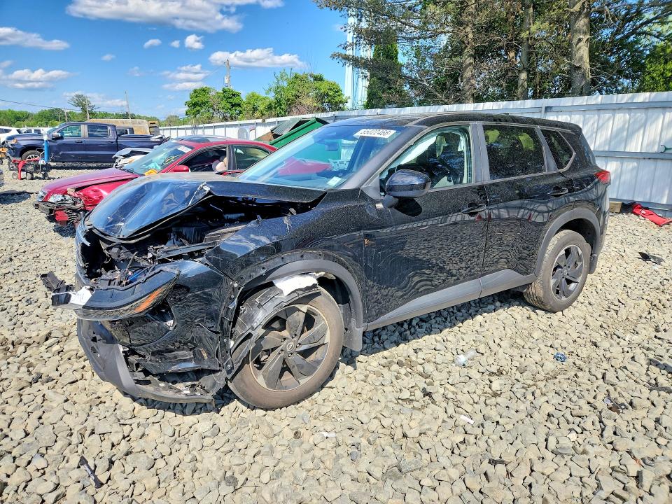 2025 Nissan Rogue VIN JN8BT3BB5SW144454 COPART salvage auction — FRONT END, Nj - Cert Of Title-Salvage, sold $3,750 on 2026-07-15 (photo 1)