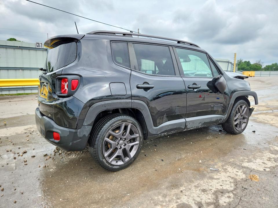 2021 Jeep VIN ZACNJCBB7MPN16422 COPART salvage auction — FRONT END, Tn - Salvage Certificate, sold $1,500 on 2026-07-06 (photo 3)