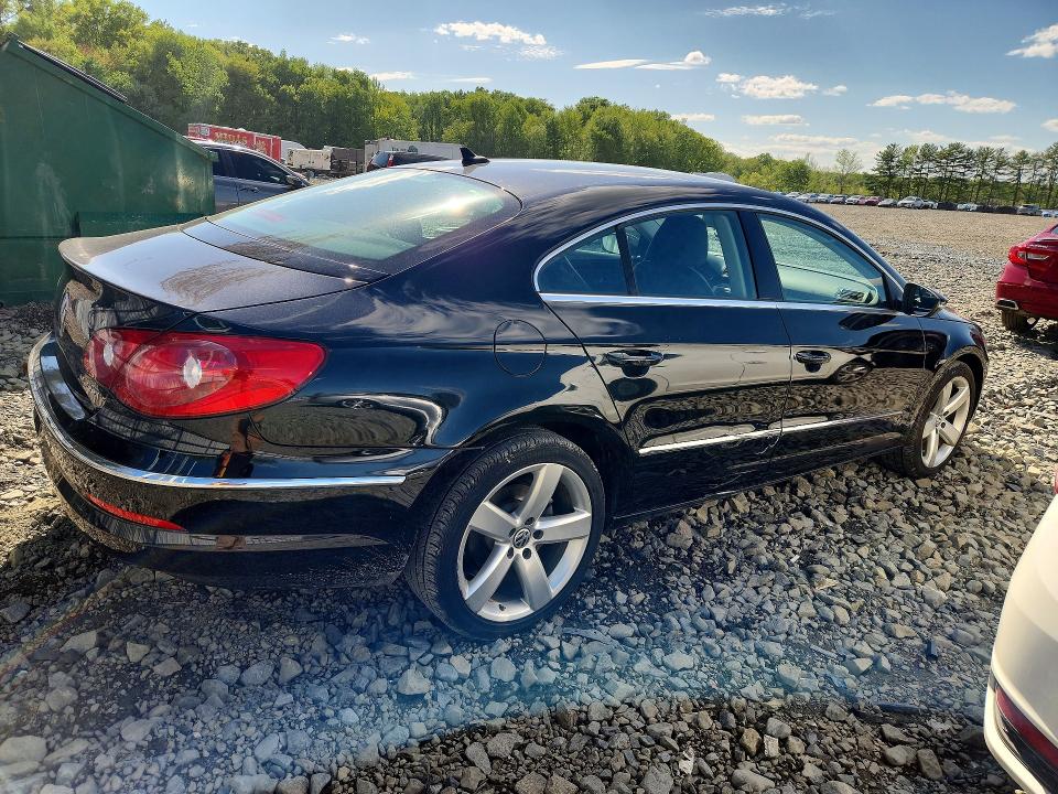 2012 Volkswagen Passat cc VIN WVWHP7ANXCE540755 COPART salvage auction — MINOR DENT/SCRATCHES, Nj - Cert Of Title-Salvage, sold $725 on 2026-07-08 (photo 3)