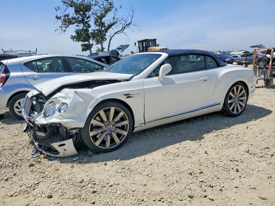 2017 Bentley Continental gt VIN SCBGT3ZAXHC061422 COPART salvage auction — FRONT END, Ca - Salvage Certificate, sold $18,300 on 2026-07-02 (photo 1)