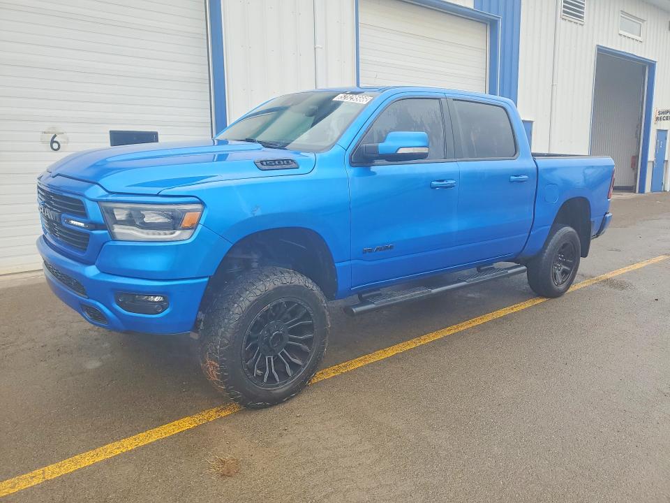 2022 Ram 1500 VIN 1C6SRFVTXNN396587 COPART salvage auction — MINOR DENT/SCRATCHES, Ab - Bos - Active (P), sold $19,050 on 2026-07-09 (photo 1)
