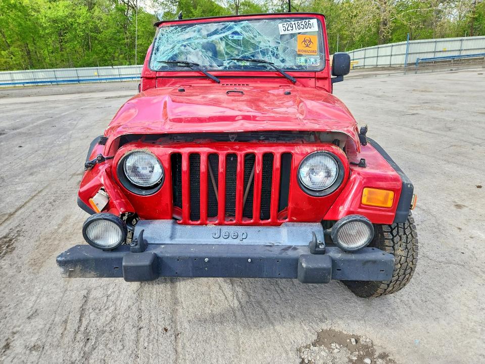 2004 Jeep Wrangler / VIN 1J4FA49S34P755458 COPART salvage auction — ROLLOVER, Pa - Certificate Of Salvage, sold $875 on 2026-07-02 (photo 5)