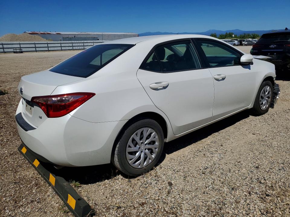 2019 Toyota Corolla VIN 5YFBURHE9KP928108 COPART salvage auction — FRONT END, CA - SALVAGE CERTIFICATE, sold $4,600 on 2026-07-02 (photo 3)