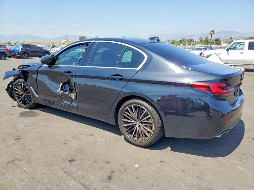 2023 BMW 5er VIN WBA53BH0XPWY28445 COPART salvage auction — FRONT END, Ca - Salvage Certificate, sold $16,400 on 2026-07-27 (photo 2)