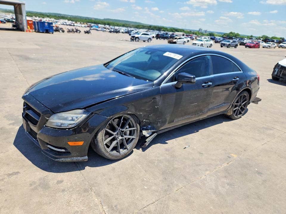 2014 Mercedes-benz Cls-klasse VIN WDDLJ9BB8EA090292 COPART salvage auction — SIDE, Tx - Bonded Title - Salvage, sold $1,150 on 2026-08-06 (photo 1)