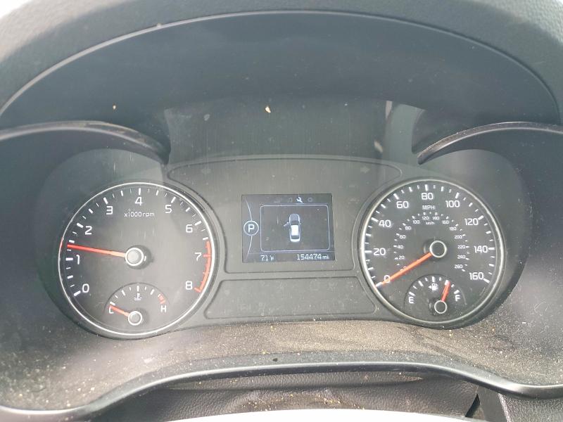 2018 Kia Optima VIN 5XXGT4L35JG191532 COPART salvage auction — FRONT END, Ca - Salvage Certificate, sold $1,650 on 2026-07-06 (photo 9)