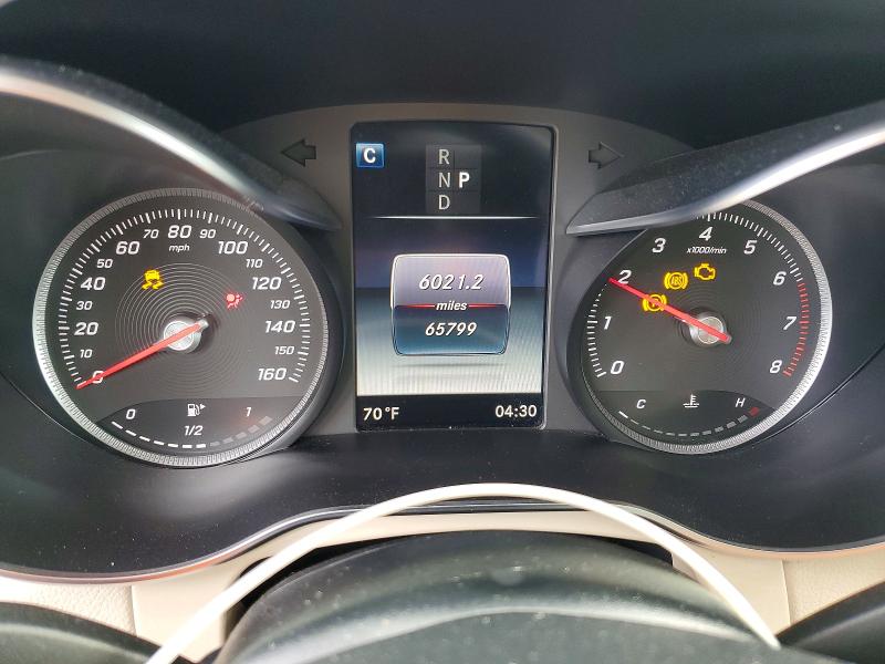 2018 Mercedes-benz VIN WDC0G4JB1JV055056 COPART salvage auction — FRONT END, Ca - Salvage Certificate, sold $6,200 on 2026-07-23 (photo 9)