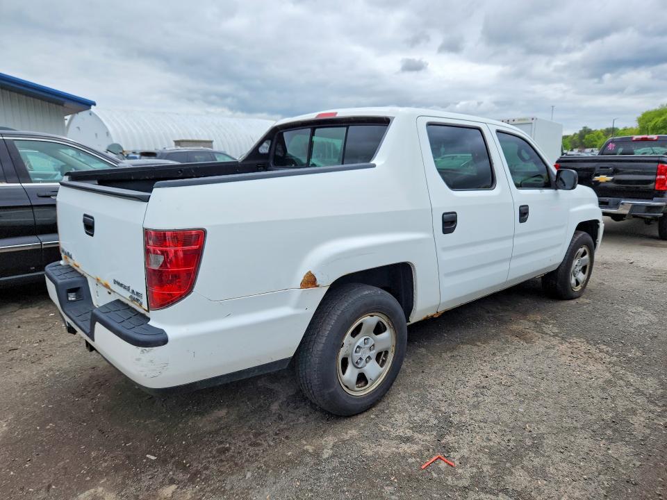 2009 Honda Ridgeline VIN 5FPYK16219B102621 COPART salvage auction — MINOR DENT/SCRATCHES, Ct - Certificate Of Title, sold $2,500 on 2026-07-09 (photo 3)