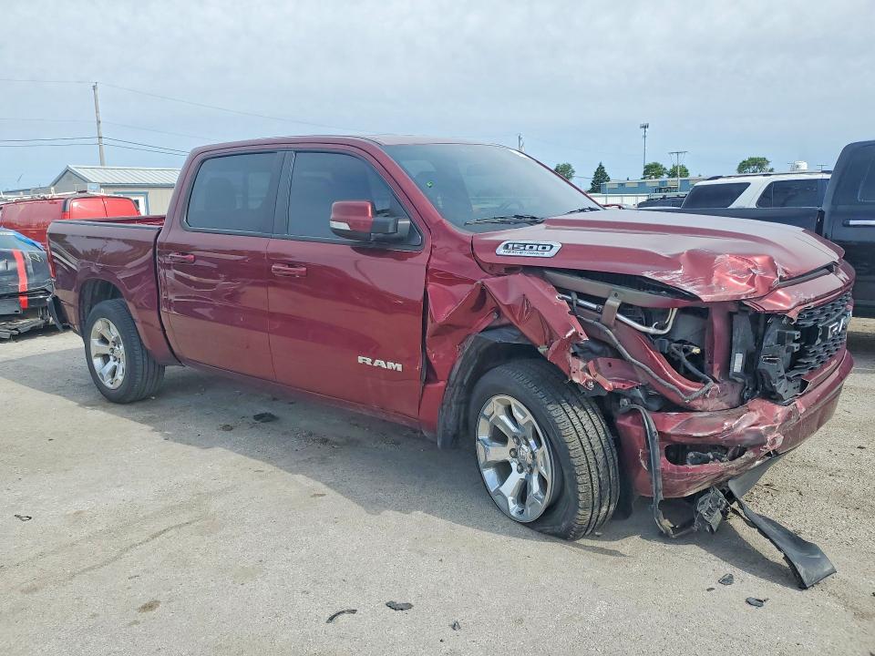 2022 Ram 1500 VIN 1C6SRFFT4NN380660 COPART salvage auction — FRONT END, In - Cert Of Title-Salvage Title, sold $7,300 on 2026-07-27 (photo 4)