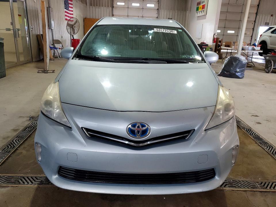 2012 Toyota Prius VIN JTDZN3EUXC3073305 COPART salvage auction — REAR END, Pa - Certificate Of Salvage, sold $725 on 2026-07-16 (photo 5)