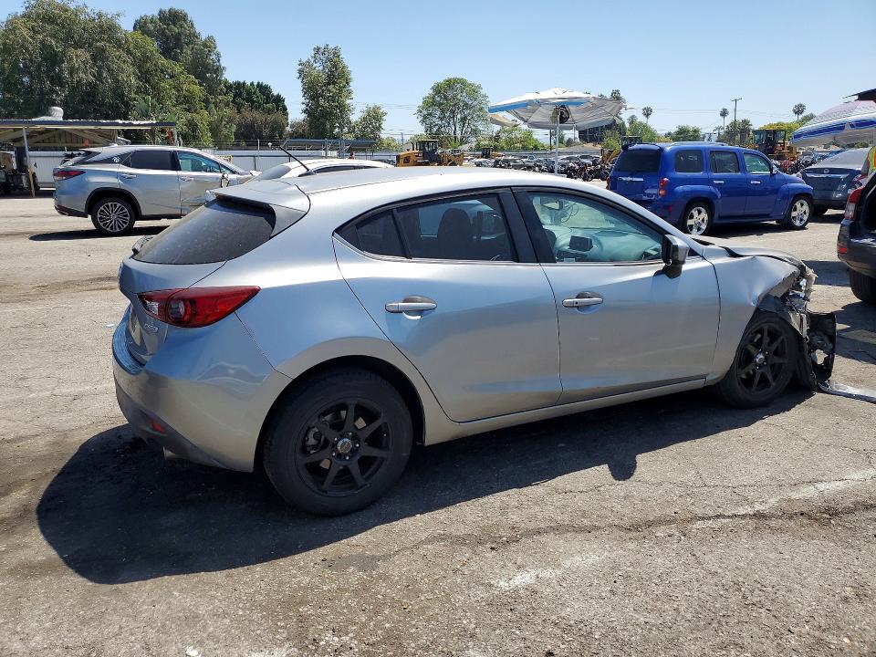 2014 Mazda 3 VIN JM1BM1L71E1144265 COPART salvage auction — FRONT END, Ca - Salvage Certificate, sold $1,250 on 2026-07-31 (photo 3)