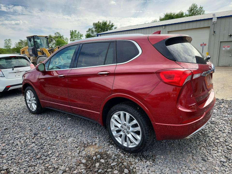 2019 Buick Envision VIN LRBFX4SX3KD002438 COPART salvage auction — FRONT END, Il - Salvage Certificate, sold $2,350 on 2026-07-06 (photo 2)