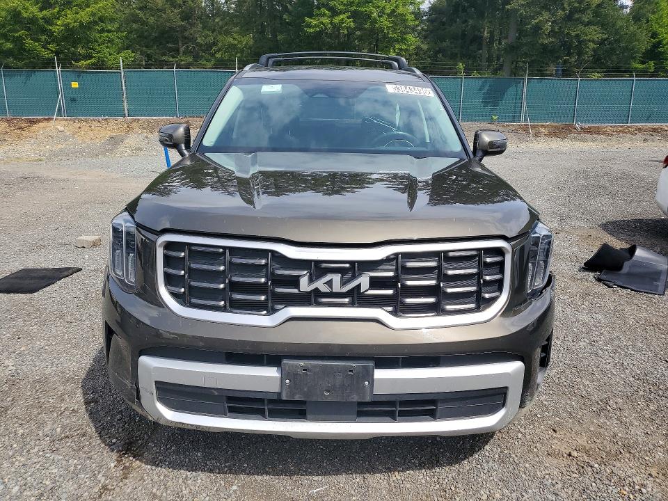 2025 Kia Telluride VIN 5XYP6DGC1SG586001 COPART salvage auction — FRONT END, CO - SALVAGE TITLE, sold $10,400 on 2026-07-13 (photo 5)
