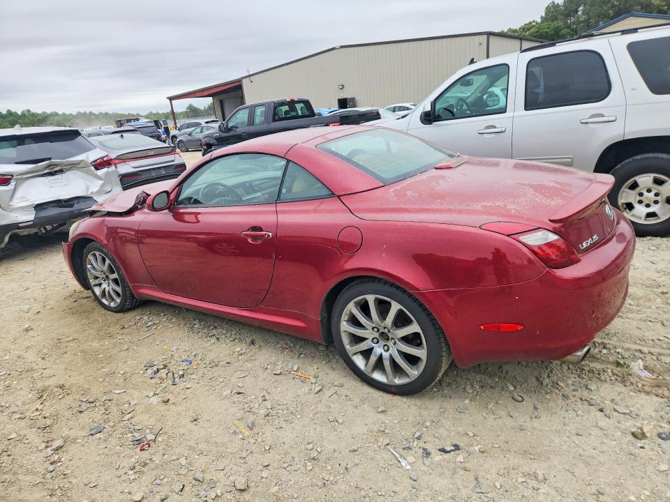 2006 Lexus Sc VIN JTHFN48Y969002488 COPART salvage auction — FRONT END, Md - Cert Of Salvage > 75% Damage, sold $600 on 2026-07-07 (photo 2)