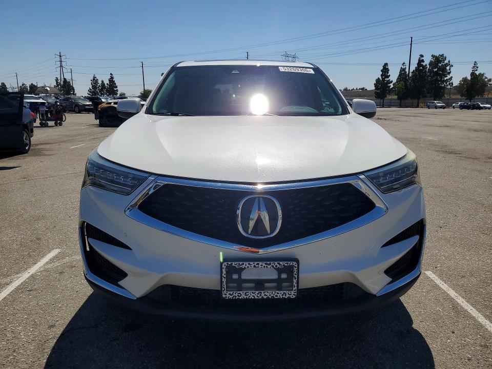 2021 Acura Rdx VIN 5J8TC2H55ML029189 COPART salvage auction — REAR END, Ca - Salvage Certificate, sold $11,500 on 2026-07-02 (photo 5)