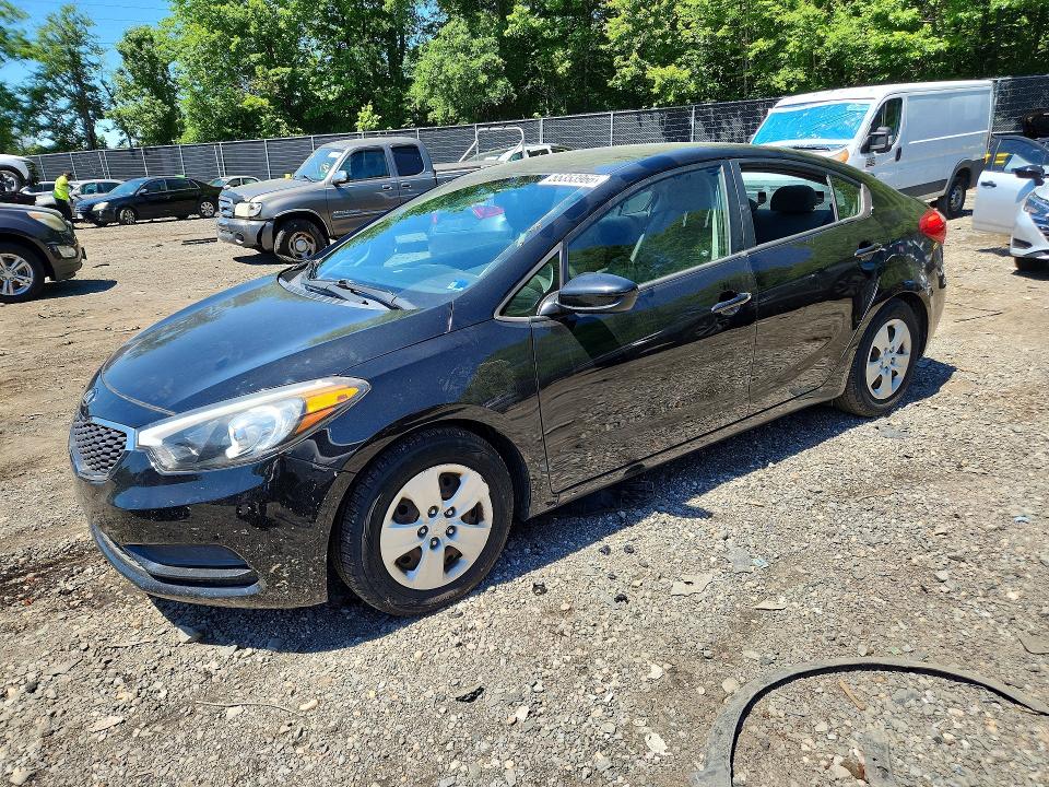 2016 Kia VIN KNAFK4A64G5537821 COPART salvage auction — VANDALISM, Va - Certificate Of Title, sold $1,750 on 2026-07-07 (photo 1)