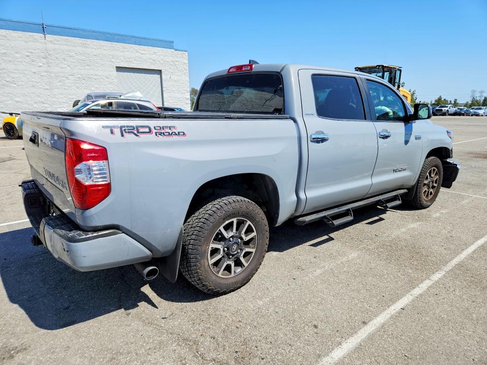 2021 Toyota Tundra VIN 5TFFY5F12MX289296 COPART salvage auction — FRONT END, Ca - Salvage Certificate, sold $12,600 on 2026-07-09 (photo 3)