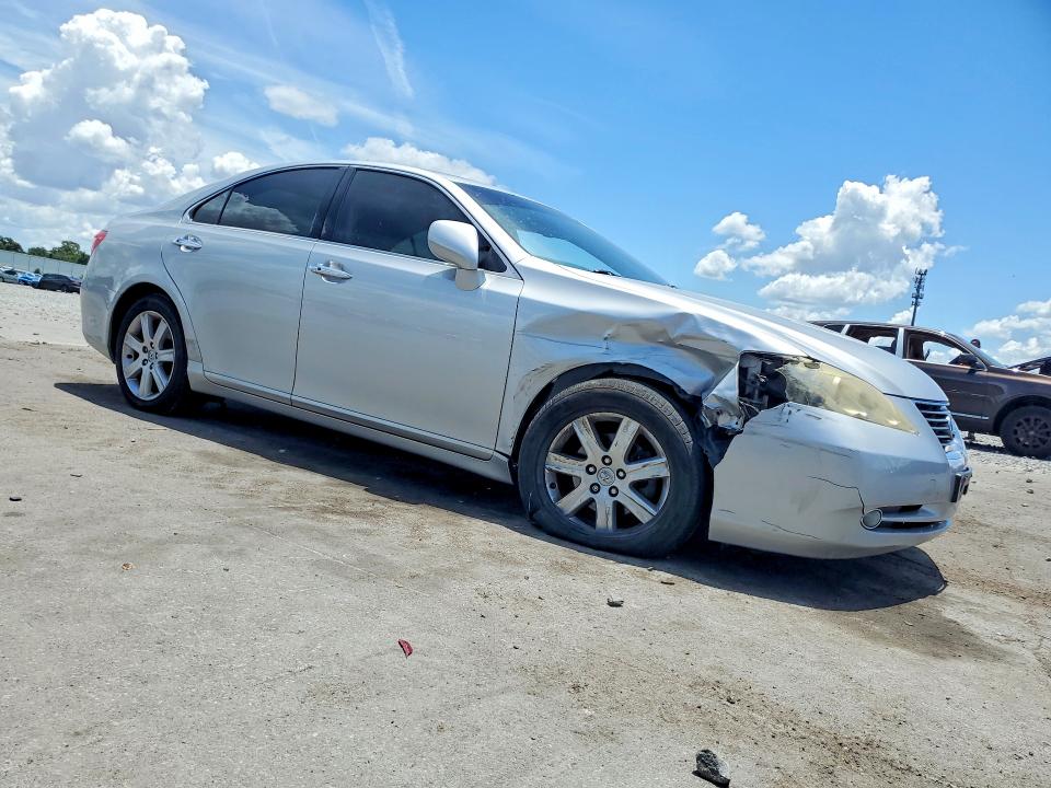 2007 Lexus Es 350 VIN JTHBJ46G672054434 COPART salvage auction — FRONT END, Fl - Cert Of Title Slvg Rebuildable, sold $700 on 2026-07-08 (photo 4)