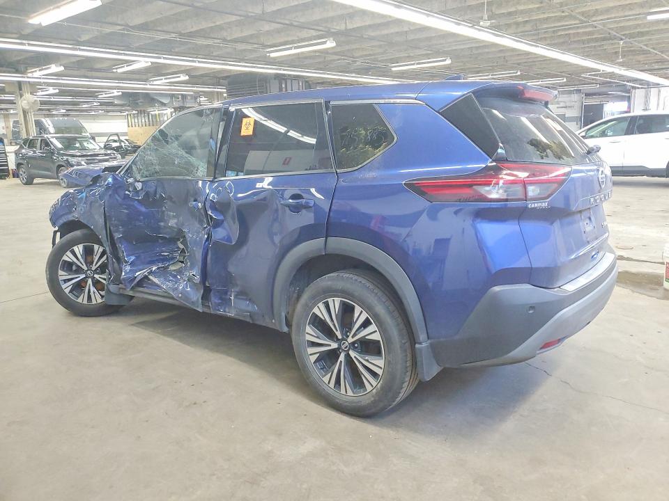 2021 Nissan VIN 5N1AT3BB1MC712853 COPART salvage auction — FRAME DAMAGE, Il - Certificate Of Title, sold $1,400 on 2026-07-02 (photo 2)