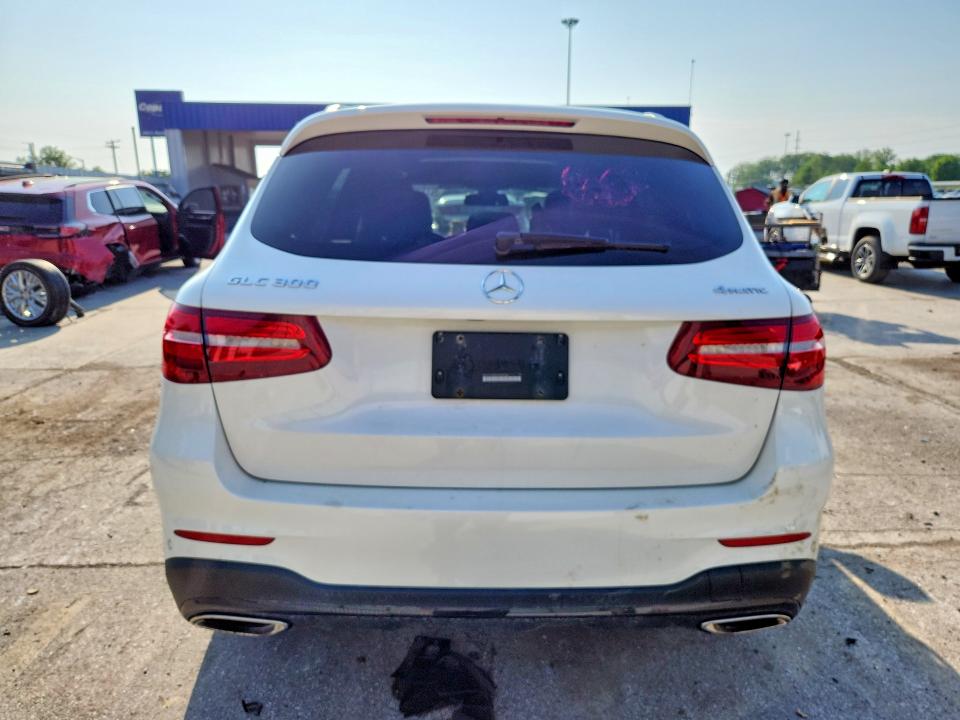 2018 Mercedes-benz Glc VIN WDC0G4KB4JV024284 COPART salvage auction — FRONT END, In - Cert Of Title-Salvage Title, sold $1,000 on 2026-07-27 (photo 6)