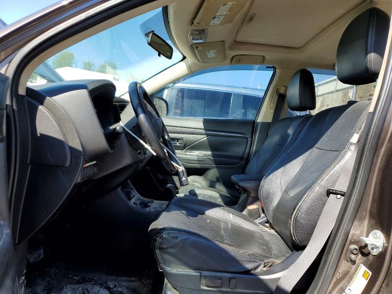 2016 Mitsubishi Outlander VIN JA4AZ3A31GZ024859 COPART salvage auction — FRONT END, OH - CERT OF TITLE-SALVAGE, sold $1,400 on 2026-07-24 (photo 7)