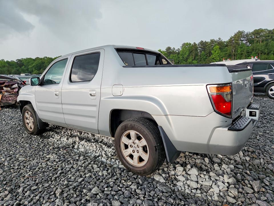 2007 Honda Ridgeline VIN 2HJYK16557H535638 COPART salvage auction — FRONT END, GA - CERT OF TITLE-SALVAGE, sold $1,050 on 2026-07-09 (photo 2)