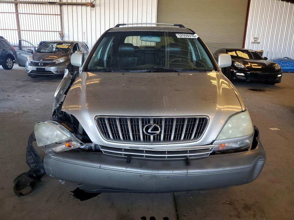 2001 Lexus Rx 300 VIN JTJHF10UX10170827 COPART salvage auction — FRONT END, Ca - Salvage Certificate, sold $750 on 2026-07-02 (photo 5)