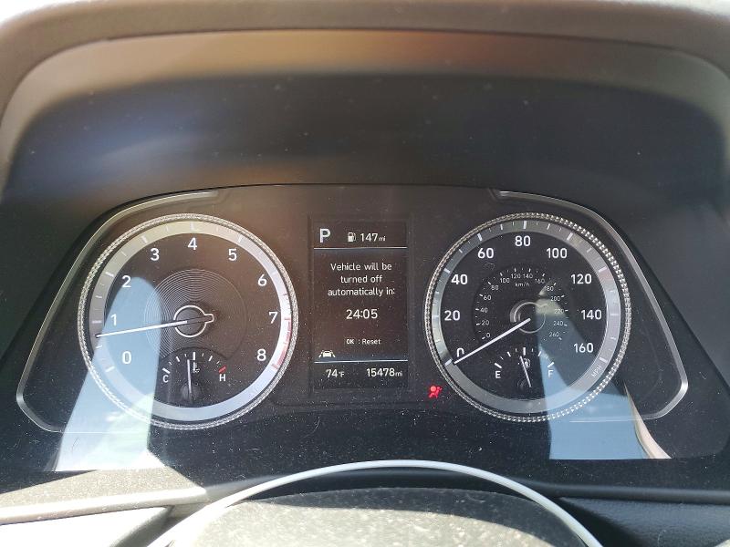 2023 Hyundai VIN KMHL64JAXPA302180 COPART salvage auction — FRONT END, Mi - Scrap Certificate Of Title, sold $2,800 on 2026-07-10 (photo 9)