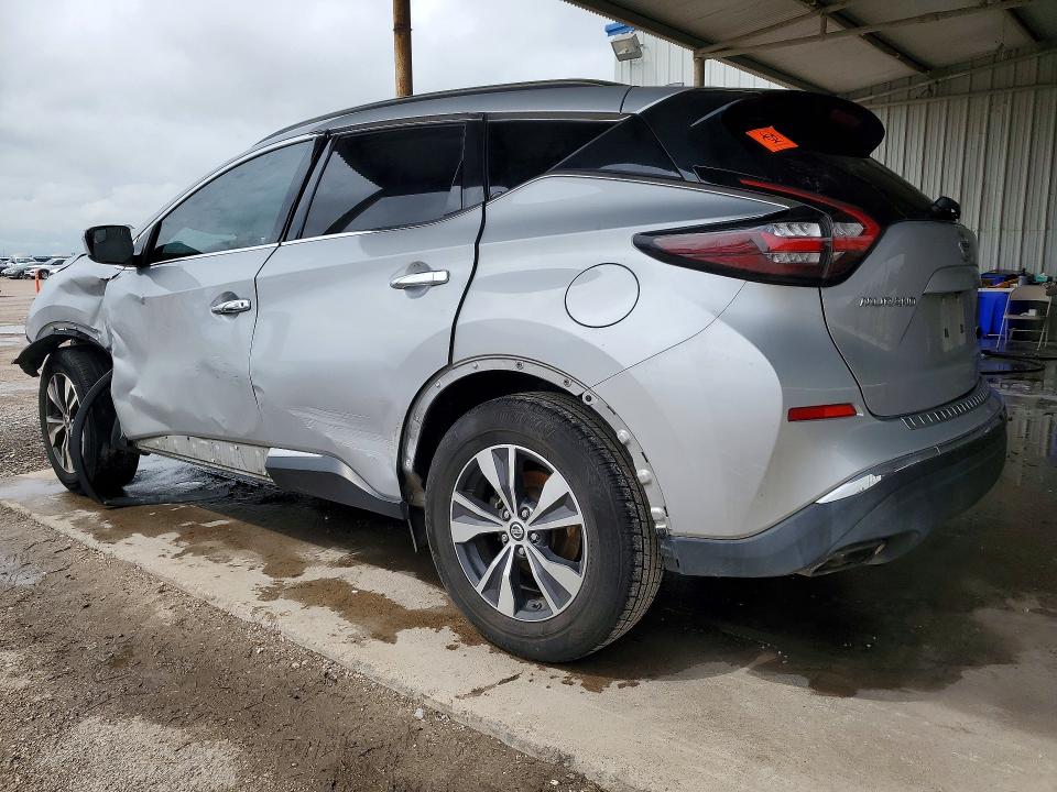 2019 Nissan Murano VIN 5N1AZ2MJ0KN119760 COPART salvage auction — FRONT END, TX - CERTIFICATE OF TITLE, sold $475 on 2026-07-09 (photo 2)