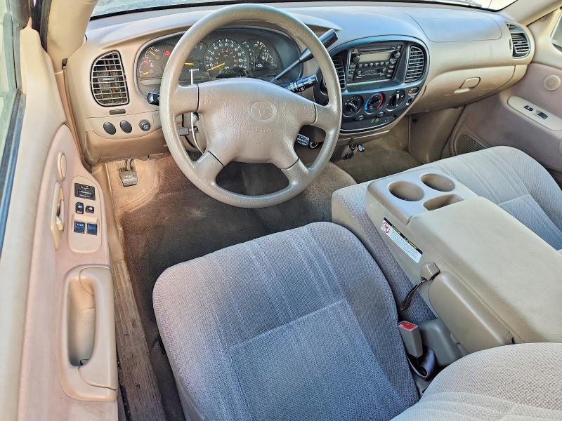 2002 Toyota Tundra VIN 5TBRN34182S252939 COPART salvage auction — FRONT END, Wi - Certificate Of Title, sold $850 on 2026-07-13 (photo 8)