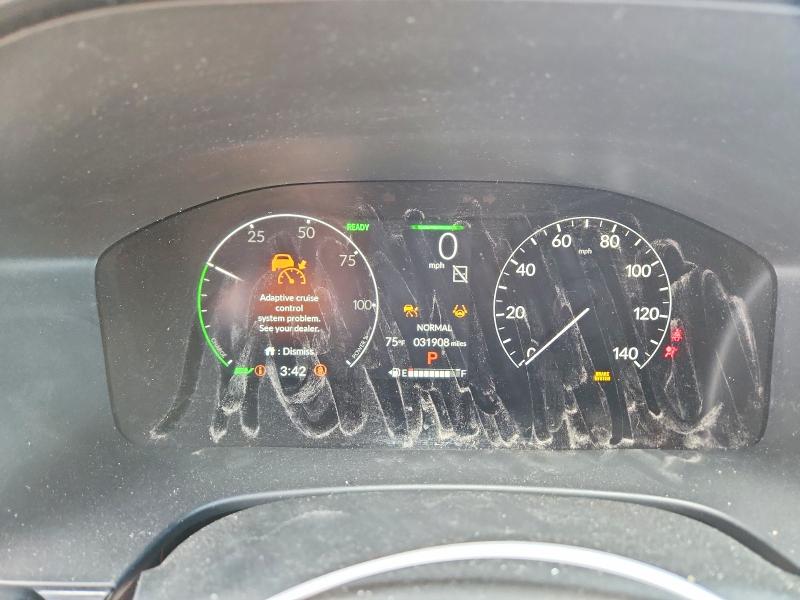 2023 Honda Cr-v VIN 7FARS6H54PE020109 COPART salvage auction — FRONT END, Ca - Salvage Certificate, sold $10,300 on 2026-07-21 (photo 9)