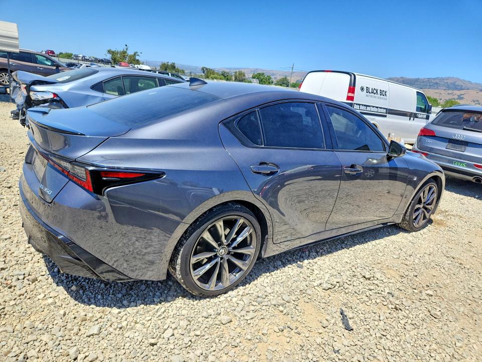 2022 Lexus Is VIN JTHGZ1B21N5055932 COPART salvage auction — SIDE, Ca - Salvage Certificate, sold $14,400 on 2026-07-07 (photo 3)