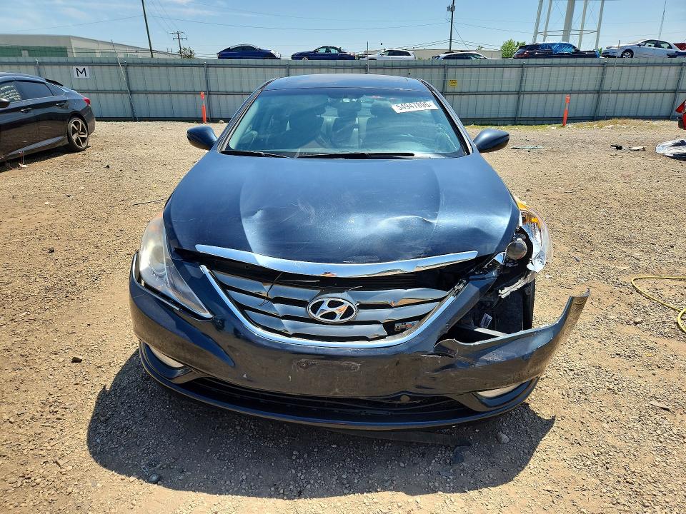 2013 Hyundai Sonata VIN 5NPEC4ACXDH669141 COPART salvage auction — REAR END, Il - Salvage Certificate, sold $700 on 2026-07-29 (photo 5)