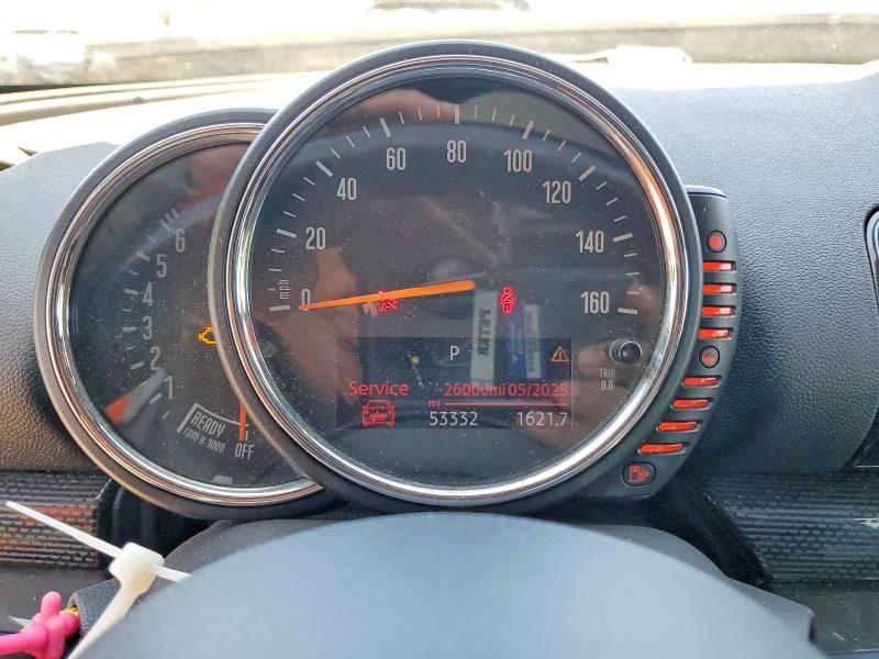 2017 Mini VIN WMWLU5C55H2E80610 COPART salvage auction — FRONT END, Ca - Salvage Certificate, sold $1,000 on 2026-07-12 (photo 9)