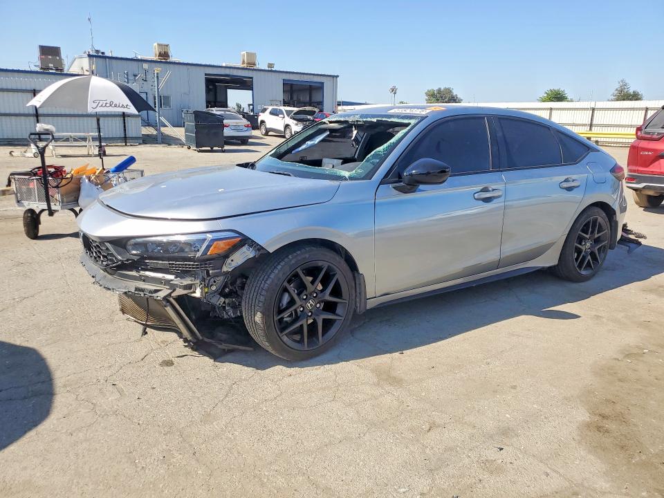 2025 Honda Civic VIN 19XFL2H82SE004276 COPART salvage auction — SIDE, Ca - Salvage Certificate, sold $3,600 on 2026-07-06 (photo 1)