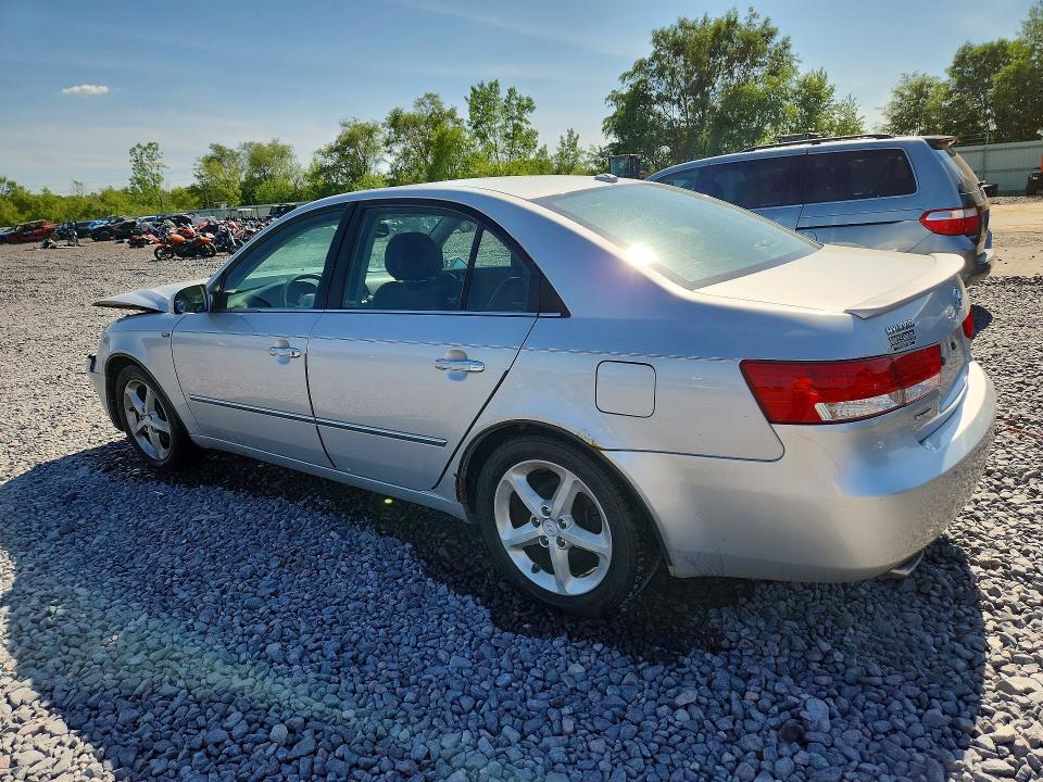 2007 Hyundai Sonata VIN 5NPEU46F17H266752 COPART salvage auction — FRONT END, Il - Salvage Certificate, sold $175 on 2026-07-13 (photo 2)