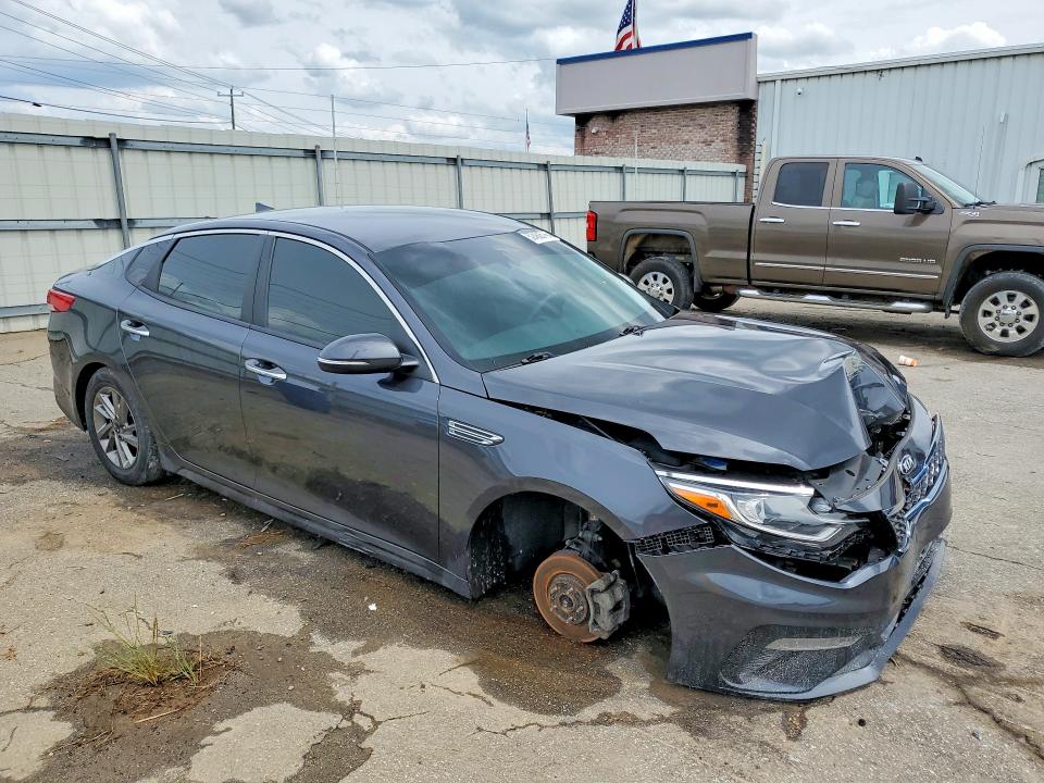 2019 Kia Optima VIN 5XXGT4L32KG311059 COPART salvage auction — FRONT END, Al - Cert Of Title-Salvage Title, sold $800 on 2026-07-09 (photo 4)