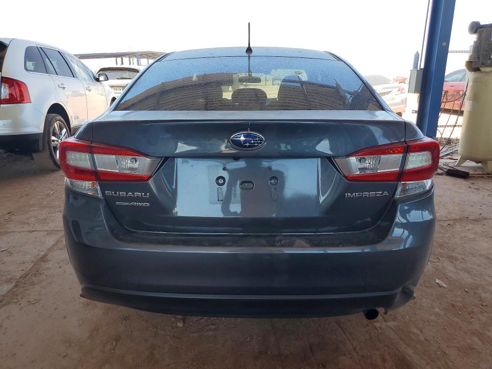 2021 Subaru Impreza VIN 4S3GKAB60M3600036 COPART salvage auction — MECHANICAL, Az - Certificate Of Title, sold $4,050 on 2026-07-21 (photo 6)