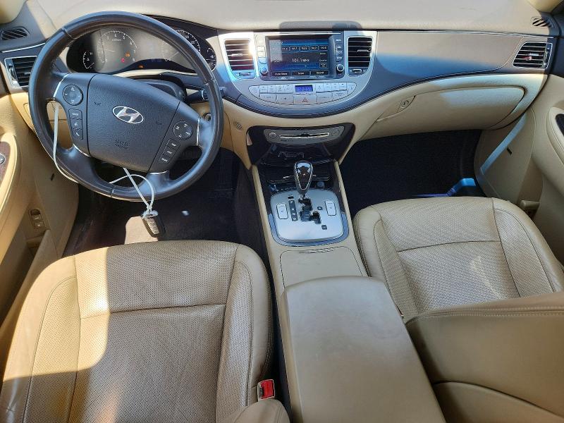 2011 Hyundai Genesis VIN KMHGC4DE4BU124573 COPART salvage auction — FRONT END, Md - Cert Of Salvage > 75% Damage, sold $350 on 2026-07-07 (photo 8)