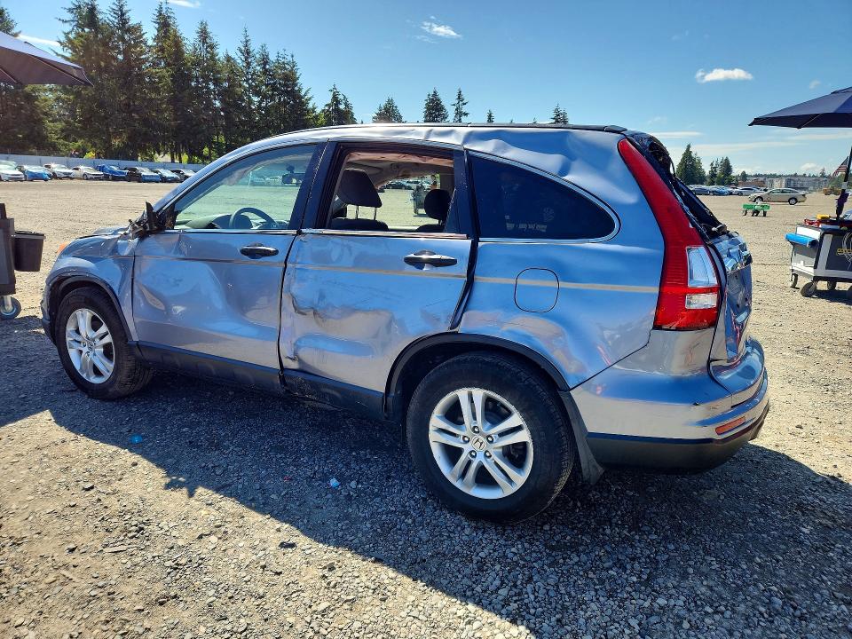 2010 Honda Cr-v VIN JHLRE4H57AC015291 COPART salvage auction — ALL OVER, WA - BILL OF SALE, sold $975 on 2026-07-10 (photo 2)