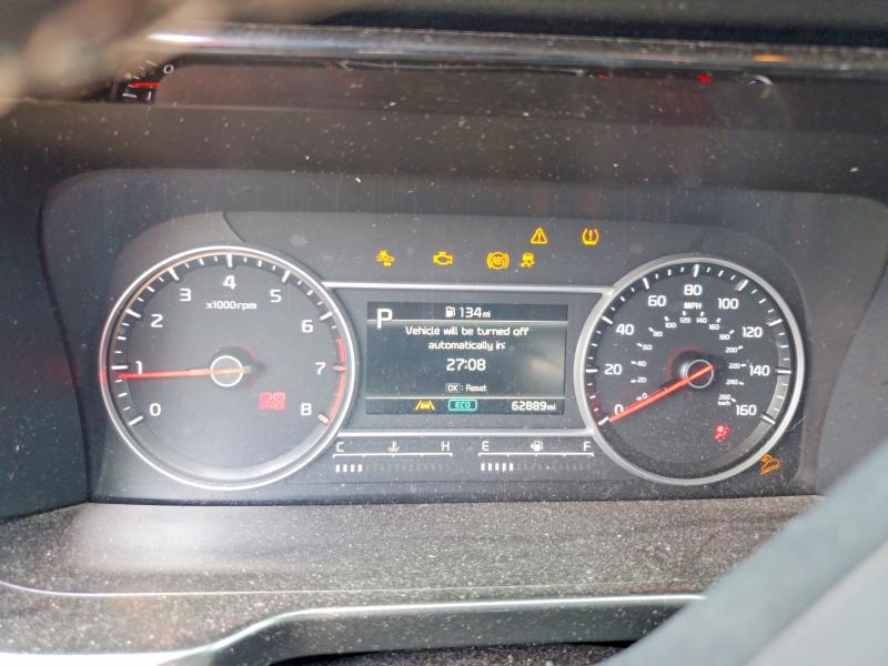 2021 Kia Sorento VIN 5XYRL4LC9MG054201 COPART salvage auction — FRONT END, Fl - Cert Of Title Slvg Rebuildable, sold $2,100 on 2026-07-24 (photo 9)