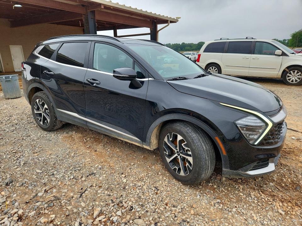 2025 Kia Sportage VIN 5XYK33DF7SG318050 COPART salvage auction — FRONT END, AL - CERT OF TITLE-SALVAGE TITLE, sold $10,100 on 2026-07-29 (photo 4)